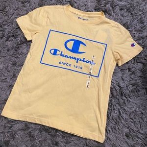 Yellow Champion Tee